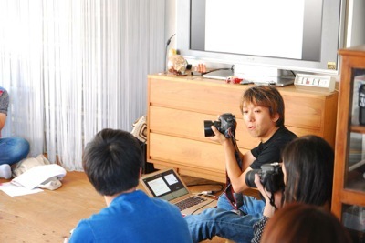 「ヒラバヤシのヤバい写真教室」富ヶ谷K邸　写真教室開催