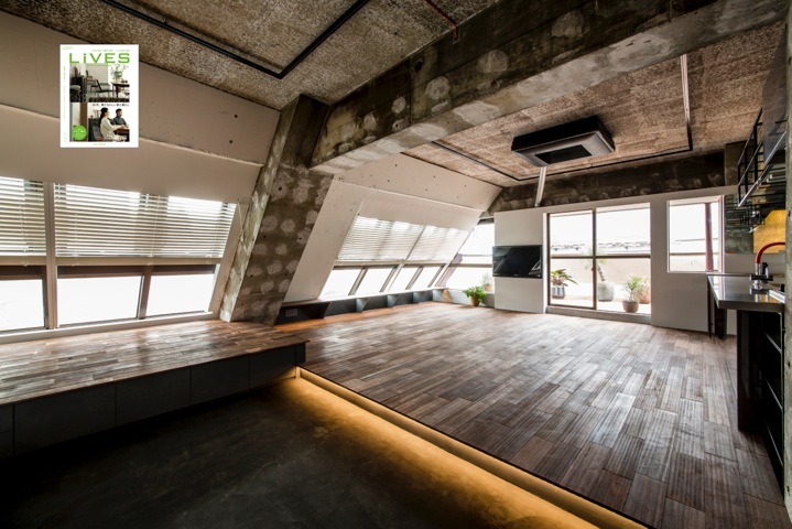 【雑誌『LiVES vol.80』に掲載されました／3月14日発売】Tokyo Loft（麻布十番Mリノベーション）